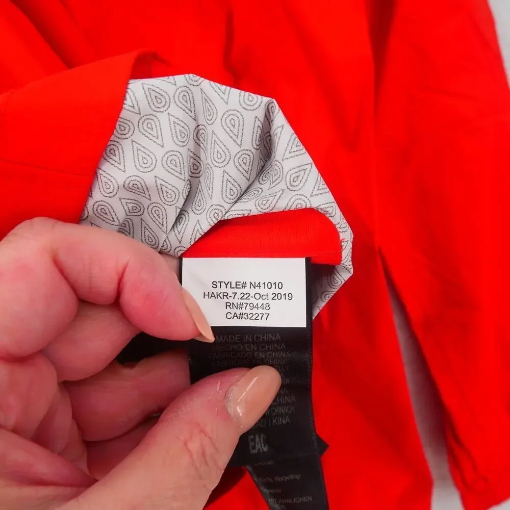 NEW Marmot Girl's Medium PreCip Eco Rain Lightweigt Jacket Victory Red